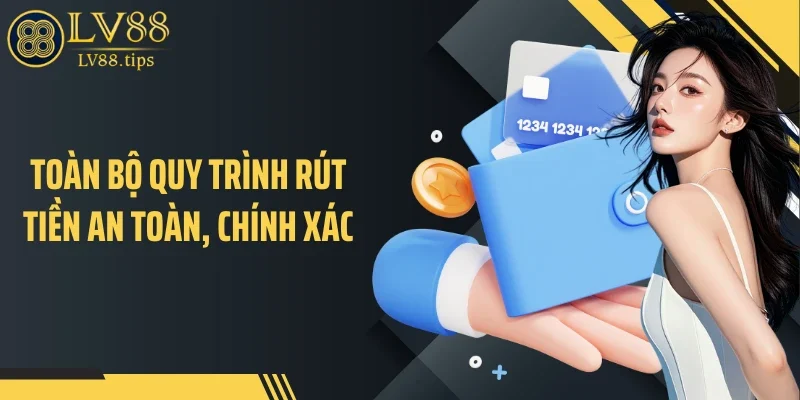 Toàn bộ quy trình rút tiền an toàn, chính xác